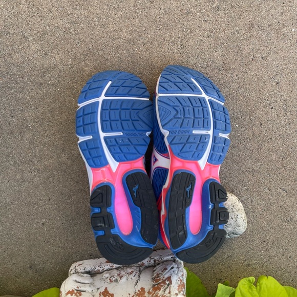 Mizuno Wave Inspire 13. Size 10 Blue/orange - Picture 4 of 8